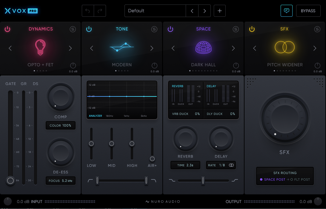 终极人声混音效果套件 Nuro Audio Effects Bundle 直装激活版 Win2025.04.24 / Mac2025.04.24-云欣小站