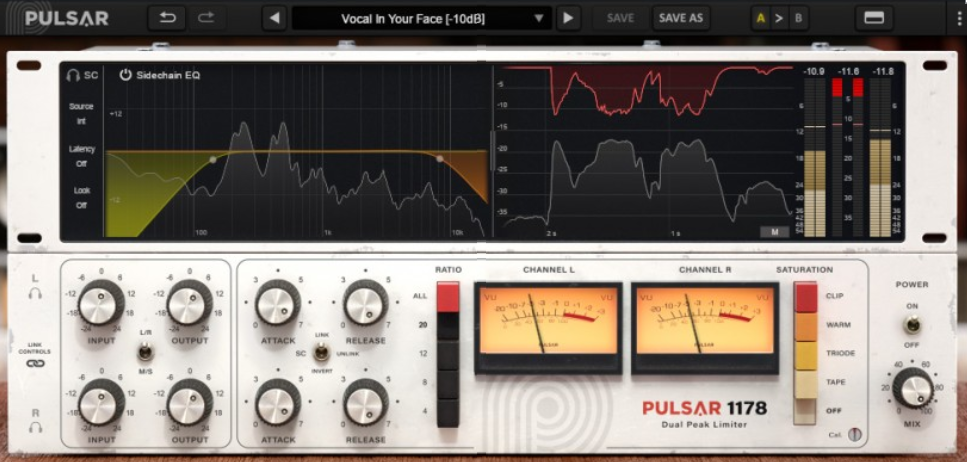 Pulsar Audio 发布经典双通道 Urei 1178 压缩器建模插件 1178-云欣小站
