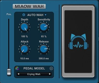【吉他效果器】Blue Cat Audio – Miaow Wah 1.0 VST， VST3， AAX x86 x64 [TCD]-云欣小站
