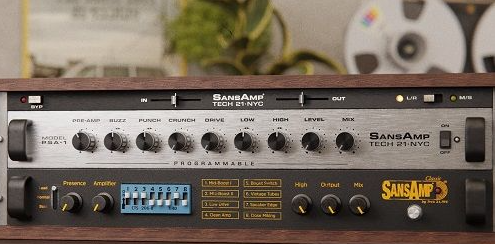 【前置放大器】Audiopunks – SansAmp Rack v1.0.0 VST3， AAX x64 [TCD]-云欣小站