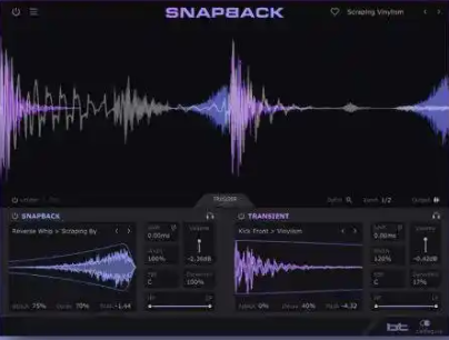 【瞬态整形器】CableGuys – Snapback v1.1 VST、VST3、AAX x64-云欣小站