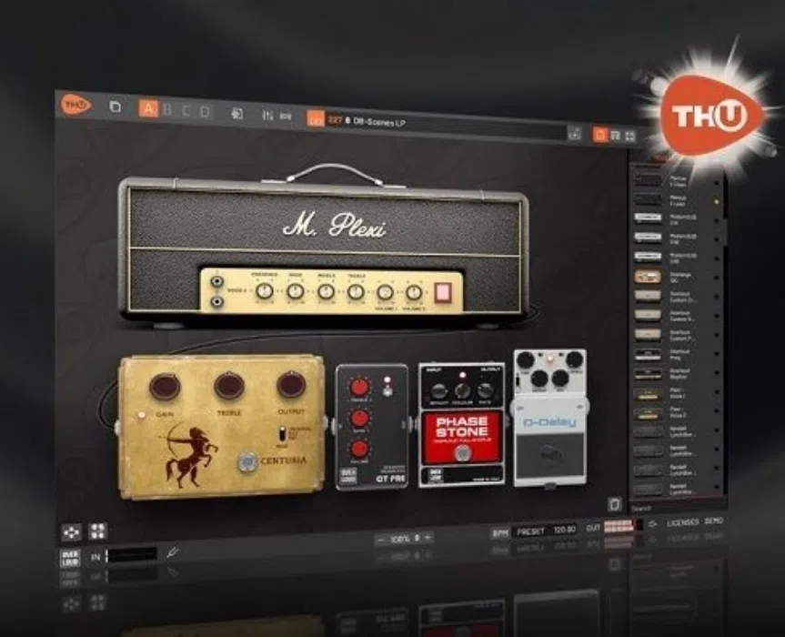 【插件包】Overloud – TH-U Premium v2.0.5 STANDALONE， VST， VST3， AAX x64-云欣小站