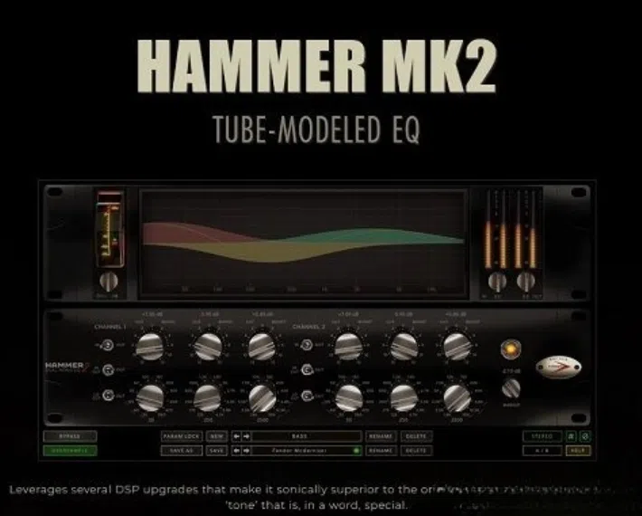 【混响】Kush Audio – Hammer Mk2 v1.0.2 VST3, AAX х64 [R2R]-云欣小站