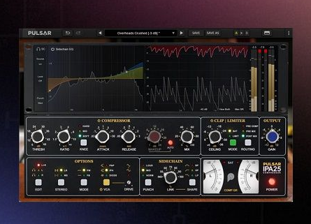 【动态控制】Pulsar Audio – IPA 25 v1.0.8 VST、VST3、AAX x64-云欣小站