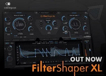 【滤波器】CableGuys – FilterShaper XL v1.0.5 VST、VST3、AAX x64 [VR]-云欣小站