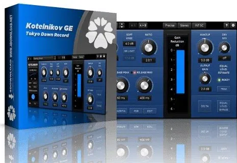 【压缩器】Tokyo Dawn Labs – TDR Kotelnikov GE v.1.6.6 VST， VST3， AAX x86 x64 [BUBBiX]-云欣小站
