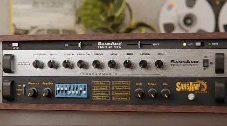 【标志性踏板插件】Audiopunks – SansAmp Rack 1.0.1 VST3， AAX x64-云欣小站