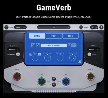 【游戏混响】Impact Soundworks – GameVerb v1.0.1 VST3, CLAP, AAX WIN x64-云欣小站