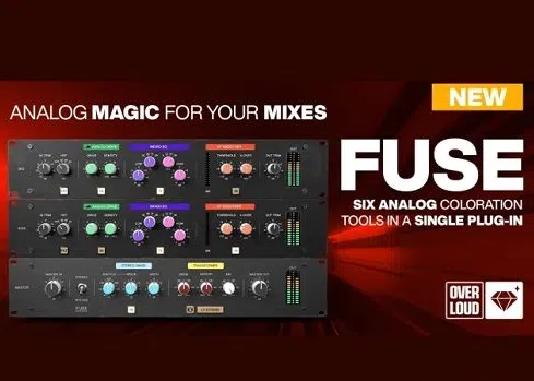 【效果处理器】Overloud – Gem FUSE 1.0.1 STANDALONE， VST， VST3， AAX x86 x64 [TCD]-云欣小站