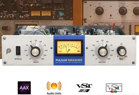 【压缩器】Pulsar Audio – Smasher v1.5.7. VST3,VST,AAX x64 [R2R]-云欣小站
