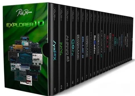 【综合音源】Rob Papen – eXplorer 10 v1.0.4a VST VSTi、VST3 VSTi3、AAX x64 [R2R]-云欣小站