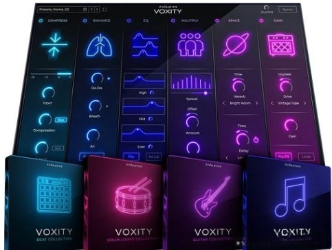 【人声处理】Cymatics – VOXITY Vocal Mixing Plugin v1.0.0 VST3, AAX x64 [GTA]-云欣小站