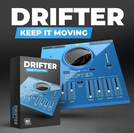【动态效果 】W.A Production – Drifter v1.0.0 VST， VST3， AAX x86 x64 [TCD]-云欣小站