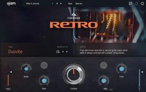 【复古音色设计】UJAM – Finisher RETRO v1.4.1 VST， VST3， AAX x64 [TCD]-云欣小站