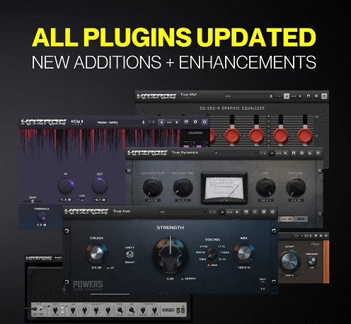 【音频处理】Kazrog – Plugins Bundle VST, VST3, AAX x64 (WIN)-云欣小站
