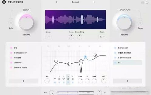 【嘶嘶声消除】Wavesfactory – Re-Esser v1.0.1 VST、VST3、AAX x64 [TCD]-云欣小站