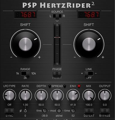 【音频效果器】PSPaudioware – PSP HertzRider2 2.0.4 VST、VST3、AAX x64-云欣小站