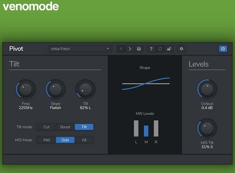 【均衡器】Venomode – Pivot 1.5.5 VST、VST3、AAX x64 [R2R]-云欣小站