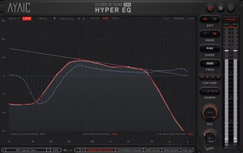【均衡器 】AYAIC – Ceilings Of Sounds PRO v0.6.6 VST， VST3， AAX x64 [R2R]-云欣小站