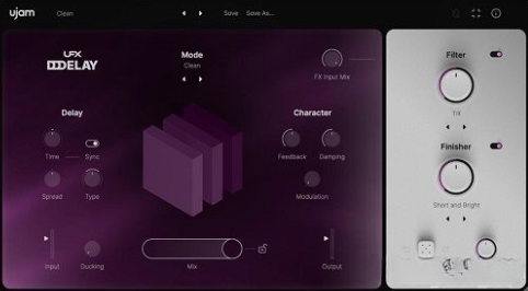 【延迟 】UJAM – UFX-DELAY v1.0.1 VST、VST3、AAX x64 [TCD]-云欣小站