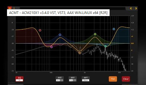 【均衡器 】ACMT – ACM210X1 v3.4.0 VST，VST3，AAX WiN.LiNUX x64 [R2R]-云欣小站