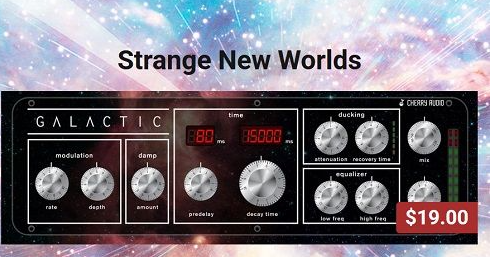 【算法混响】Cherry Audio – Galactic Reverb v1.4.0.28 STANDALONE, VST, VST3, AAX x64 [R2R]-云欣小站
