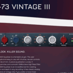 【3 段复古均衡器】Final Mix Software - EQ-73 VINTAGE III v.3.0.0 VST, VST3, AAX, AU WIN.MAC x64-云欣小站