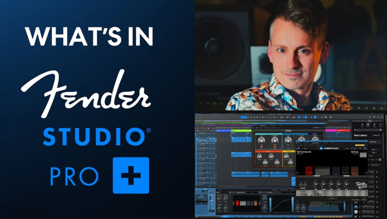 【数字音频工作站】Fender.Studio.Pro.8.v8.1.2-云欣小站